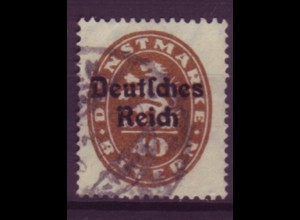 Deutsches Reich Dienst D 39 Einzelmarke 40 Pf gestempelt /3