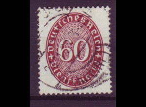 Deutsches Reich Dienst D 122x Einzelmarke 60 Pf gestempelt 24.11.23 /2